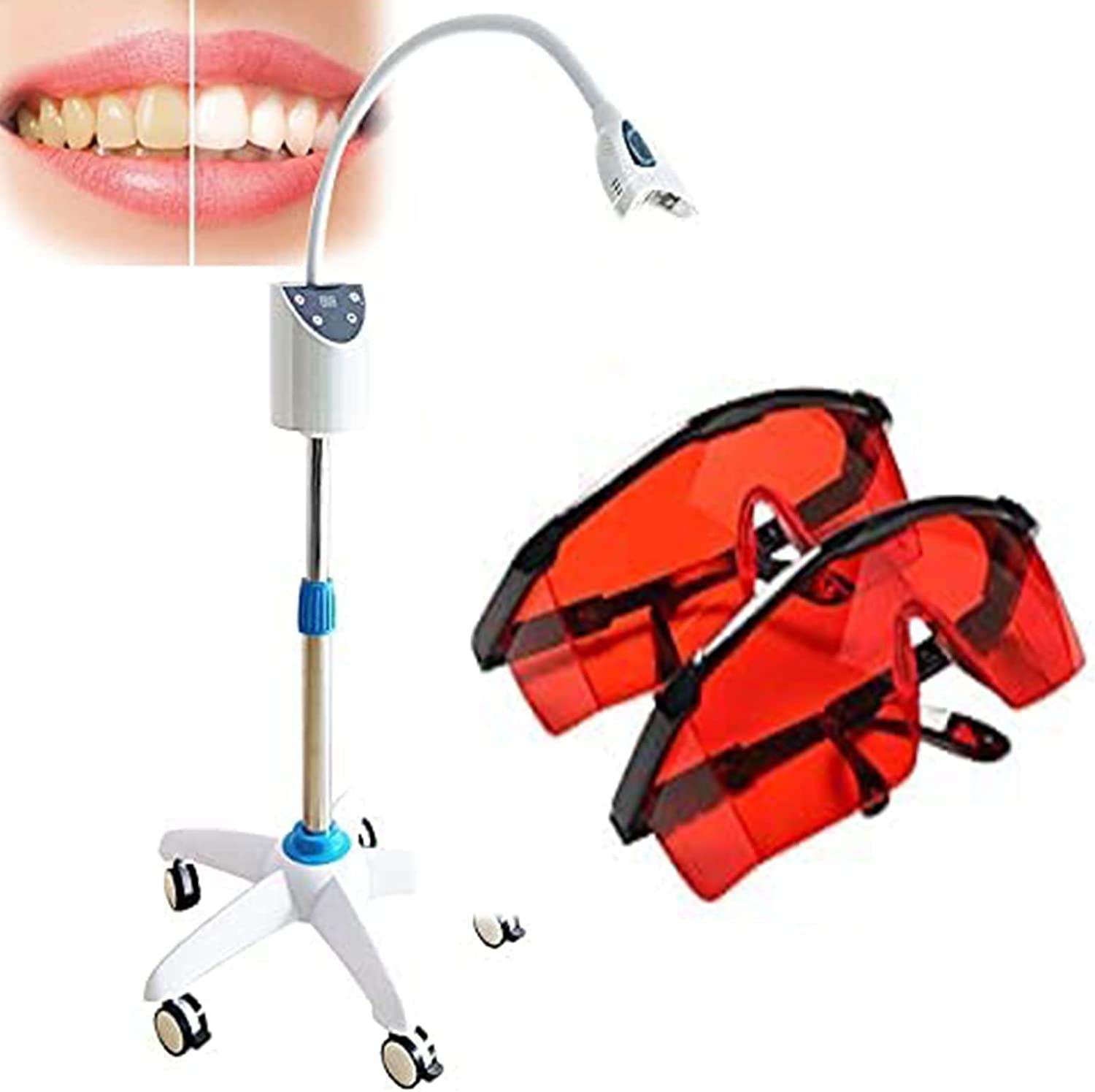 UK Stock YF-666 - Máquina de blanqueamiento dental móvil para blanqueamiento de dientes