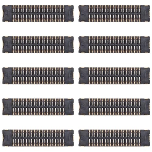 10pcs LCD Display FPC Connector On Motherboard For for Xiaomi Mi 11 Lite 4G / Mi 11 Lite 5G / Mi 11 Lite 5G NE