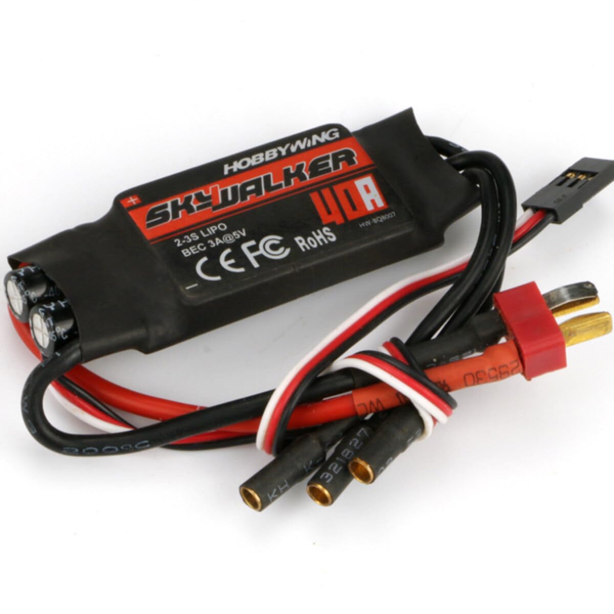 20A 30A 40A 50A 60A 80A ESC, Controlador de Velocidad sin Escobillas, Salida BEC Accesorio RC para RC Drone Quadrotor Avión Helicóptero
