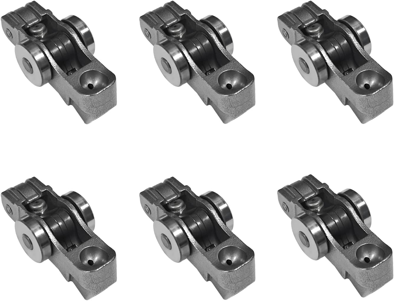 5047896AD 6Pcs Valve Rocker Arms Left or Right Compatible with Jeep Wrangler Grand Cherokee, Dodge Durango Ram 1500, Pacifica Voyager 3.6L V6 2016-2023, Replace# 5047896AC