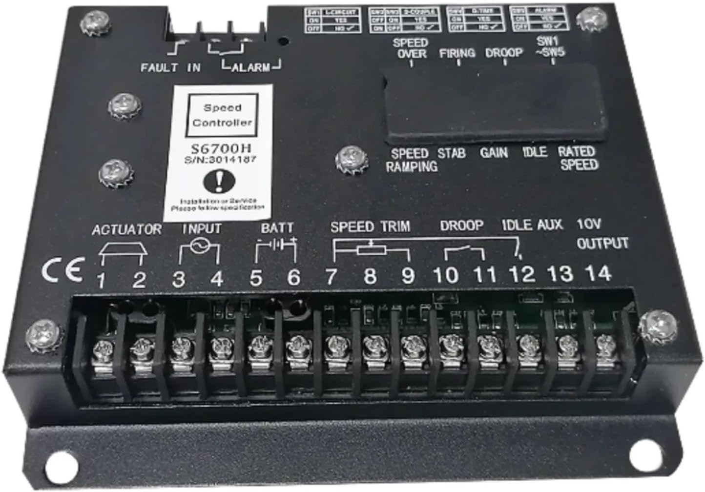 Speed Controller S6700H for Diesel Generator Genset