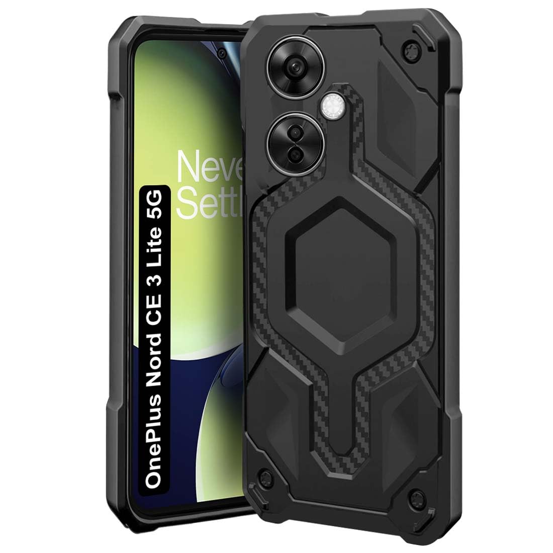 Fashionury Oneplus Nord Ce 3 Lite 5G Back Cover | Shockproof Armor Bumper | Hybrid Defender Series | Ultimate Drop Protection | Soft TPU Case for Oneplus Nord Ce 3 Lite 5G (Black) (B0CXMV431S) Amazon Price History, Amazon Price Tracker