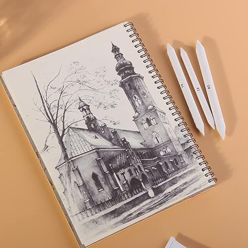 Miniatura 8 de EUBUY Juego de 6 lápices de boceto de doble cabeza para dibujo artístico, niños y adultos, suministros de dibujo