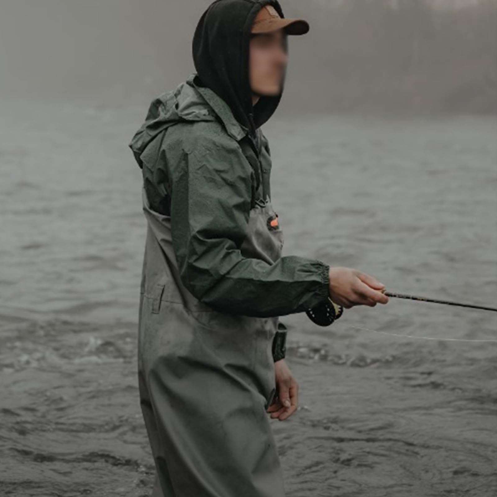 Stivali da Pesca E Trampolieri Tutto Il Corpo con Stivali di Gomma da Uomo E da Donna Impermeabile Traspirante Leggero Crosswater Waders da Caccia Pesca