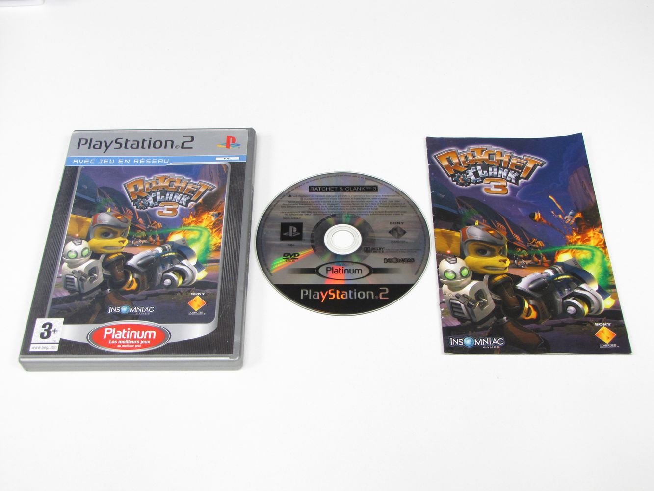 Ratchet & Clank 3 jeu PS2 version originale pal pour console sony - 3