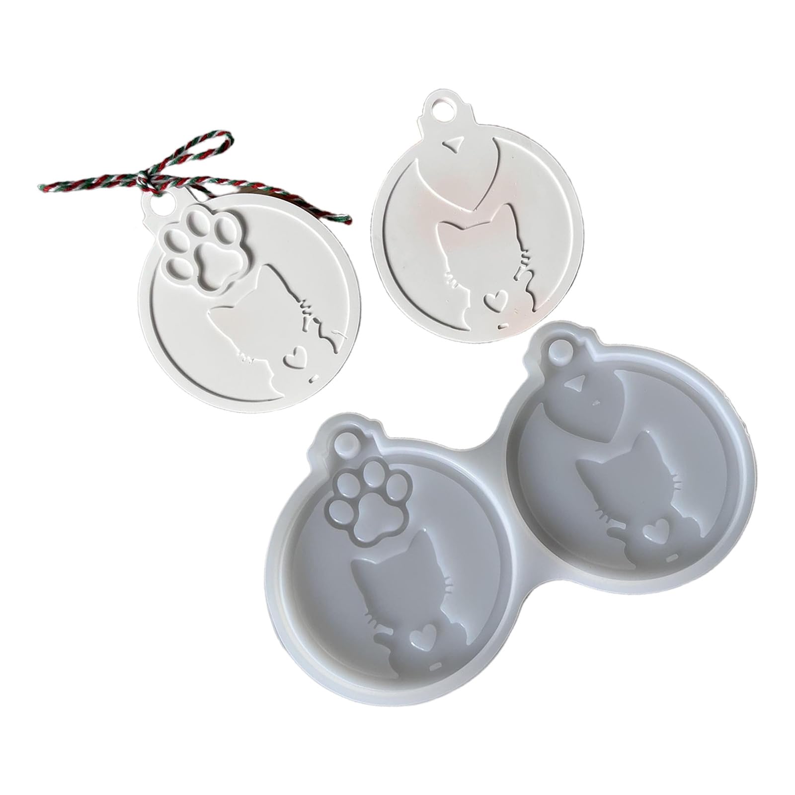Osniyaw A Pendant Silicone Moulds, Easy Demould, Resin Pendant, Mould For Epoxy Resins, Handmade Key Chain, Jewellery, Pendant, Dog Pendant Moulds