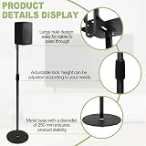 Supporto Altoparlante Regolabile 73-140cm, Stand da Pavimento 2 Pezzi - 5