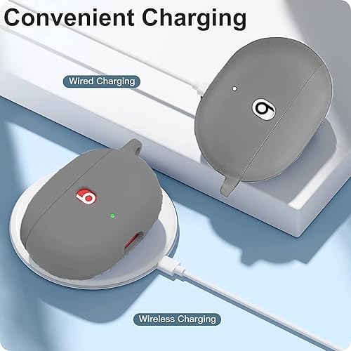 Miniatura 10 de Olytop Funda para Beats Studio BudsBuds + estuche con kit limpiador 20212023, funda de silicona suave New Beat Studio Buds Plus Funda protectora con