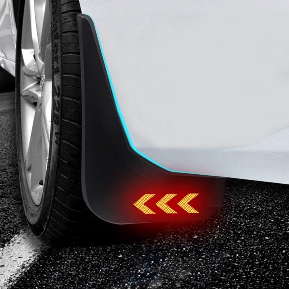 SureKit Car Custom Mud Flaps Splash Guards for Mokka X for Vauxhall/for Encore 2013-2018 Fender Flares Mudflaps Mudguards Front and Rear Wheel 4Pcs (red)