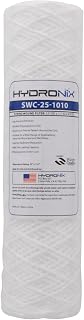 Hydronix SWC-25-1010 Universal Whole House String Wound Sediment Water Filter Cartridge 2.5" x 10" - 10 Micron
