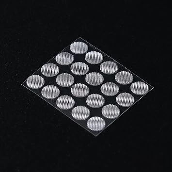 20 Pcs 4mm Silver Earbuds Filters Earphone Filter Mesh,Earbud and in-Ear Headphones Earphone Protective Filters Earphone Accessories Over-Ear Headphones, Earbud Headphones