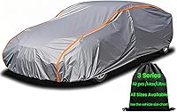 Vista 8 de Station Wagon - Fundas impermeables para automóvil para todo tipo de clima, funda para mini-furgoneta, protección UV para lluvia, algodón