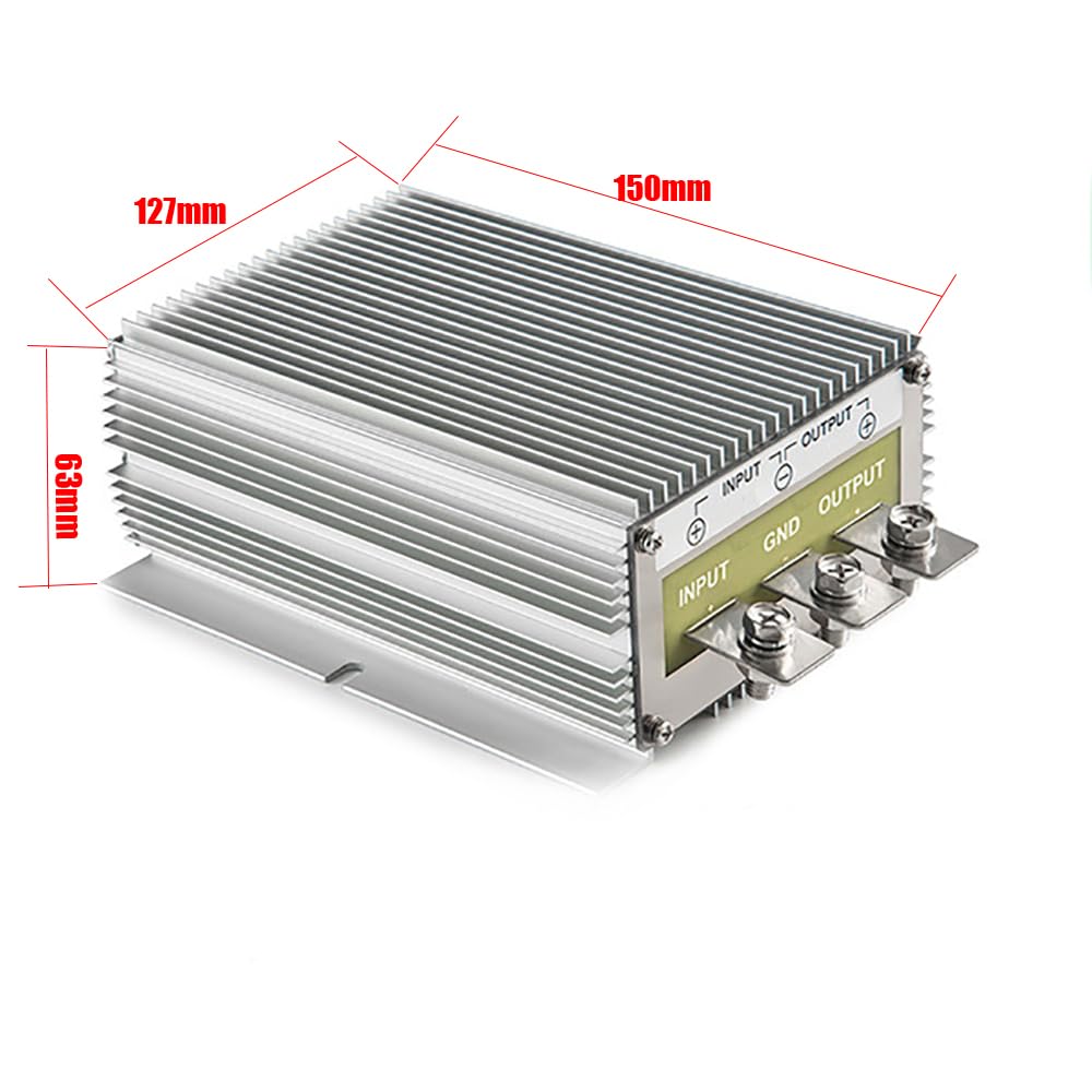 DC-DC 12 to 12V 2-25A Step Down/Up DC-DC Converter Car 8-40V to 12V stabilizer Buck Boost Voltage Regulator Power Converter (8-40V to 12V 15A)