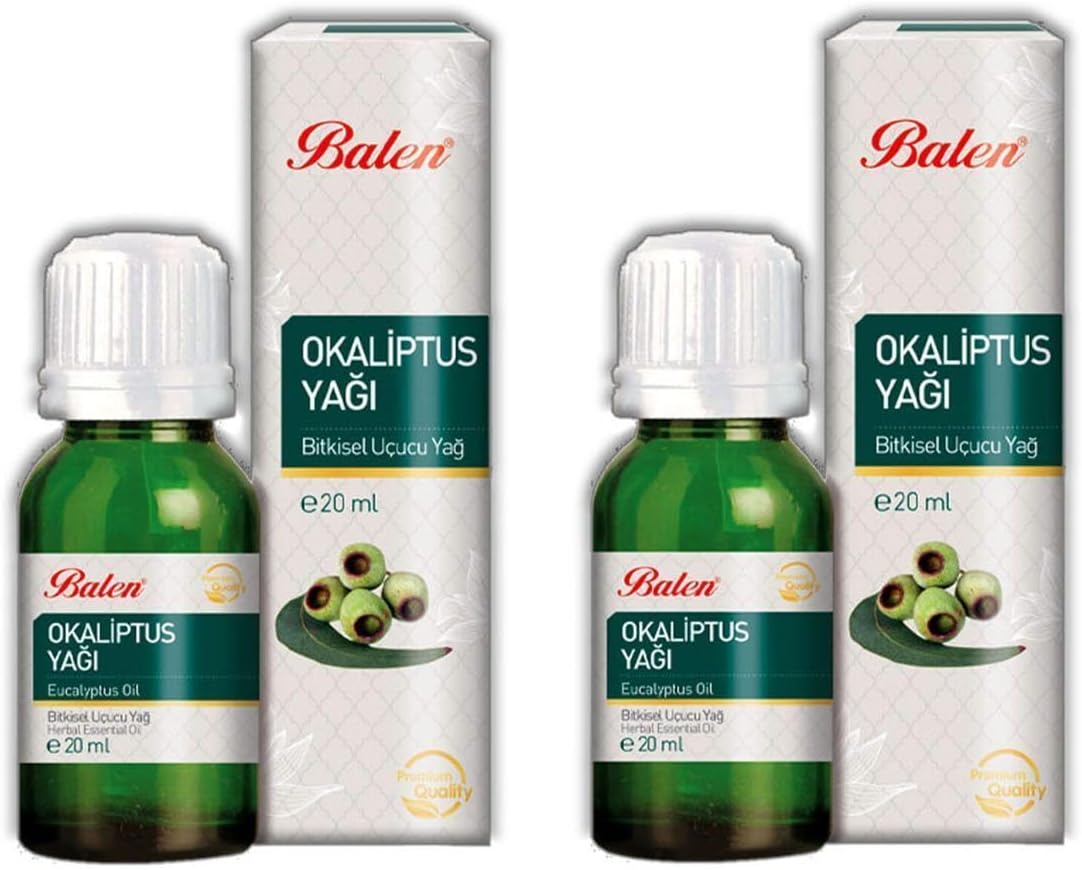 Balen Okaliptus Yağı 20 ml x 2 Adet