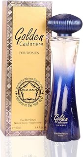META-BOSEM Golden Cashmere, Perfume for Women Eau de Parfum Natural Spray Girl's Fragrance - Fresh Feminine Scent - Holiday Gift - for All Day Use - a Classic Bottle, 3.4 Fluid Ounce/100Ml