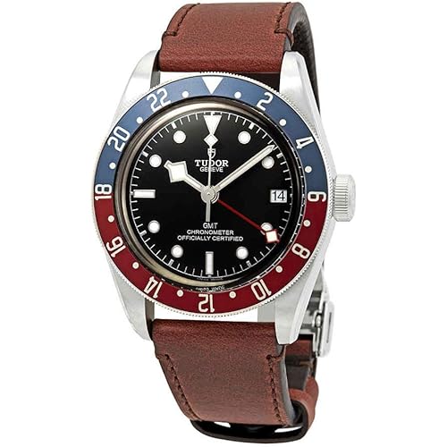 Tudor Black Bay Automatic Black Dial GMT Pepsi Bezel Men's Watch 79830RB-0002