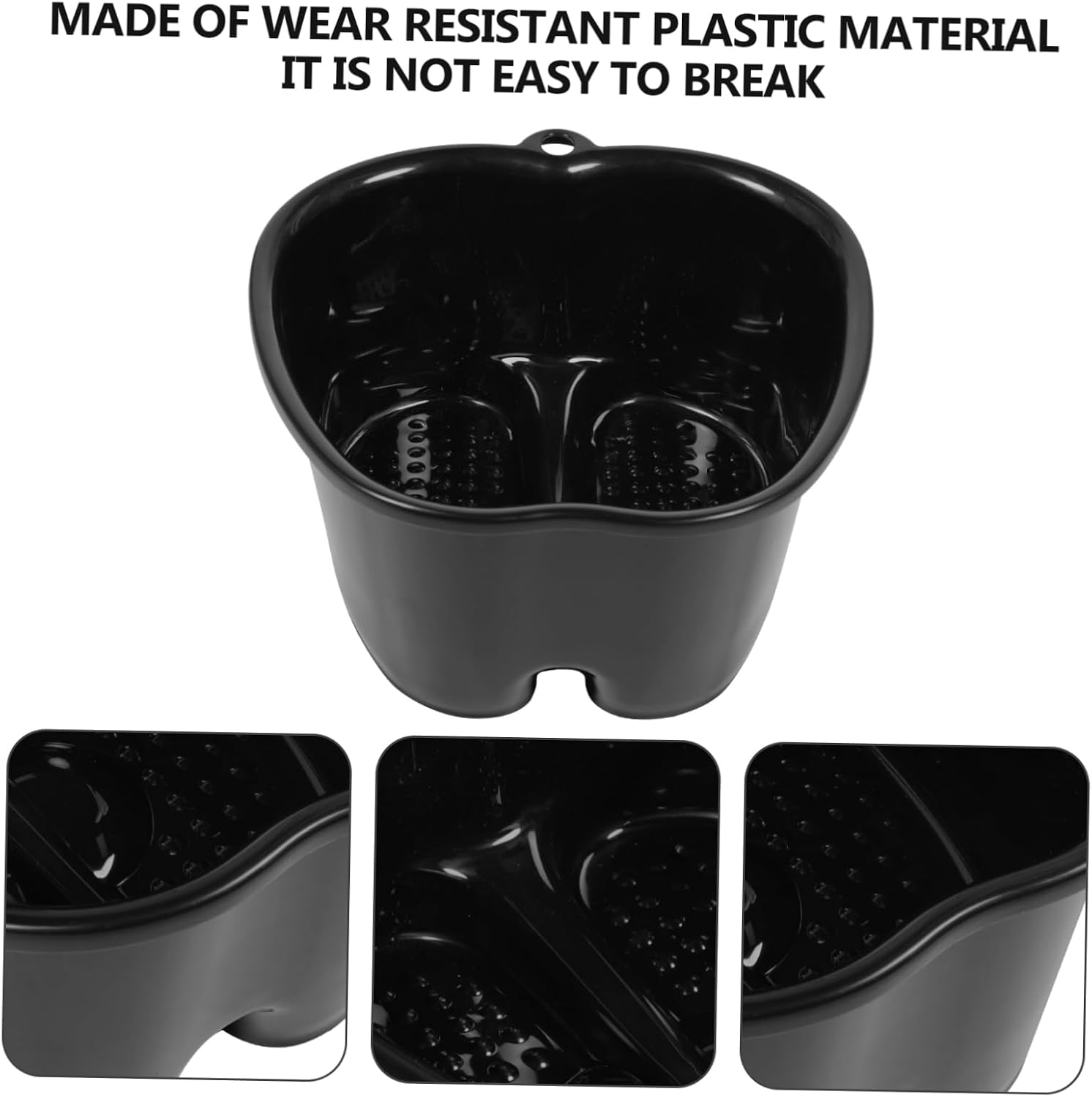 1pc Insulated Foot Bath Tub for Home Use Massage Foot Washing Basin Leakproof Soak Tub for Relaxation and Circulation for Family and Spa Settings