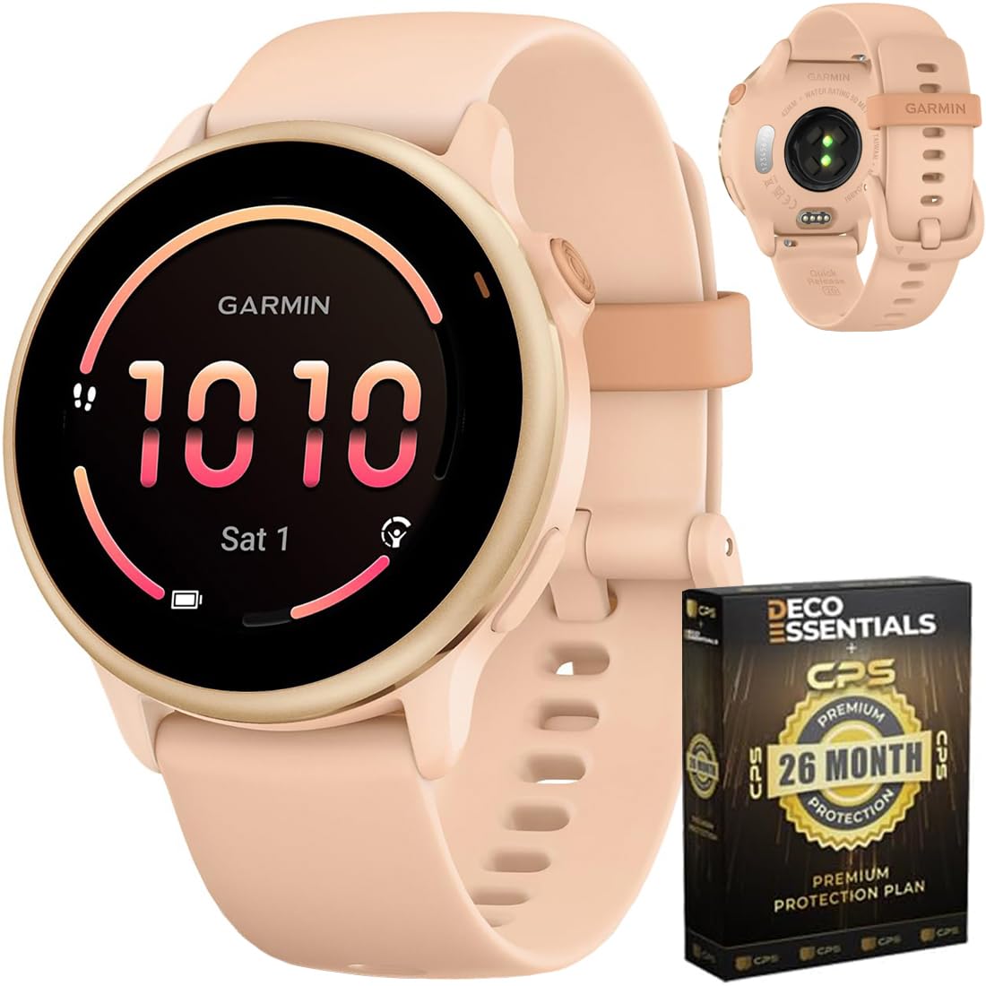 Amazon.com: Garmin vivoactive 6 GPS Smartwatch, AMOLED, Pink Dawn