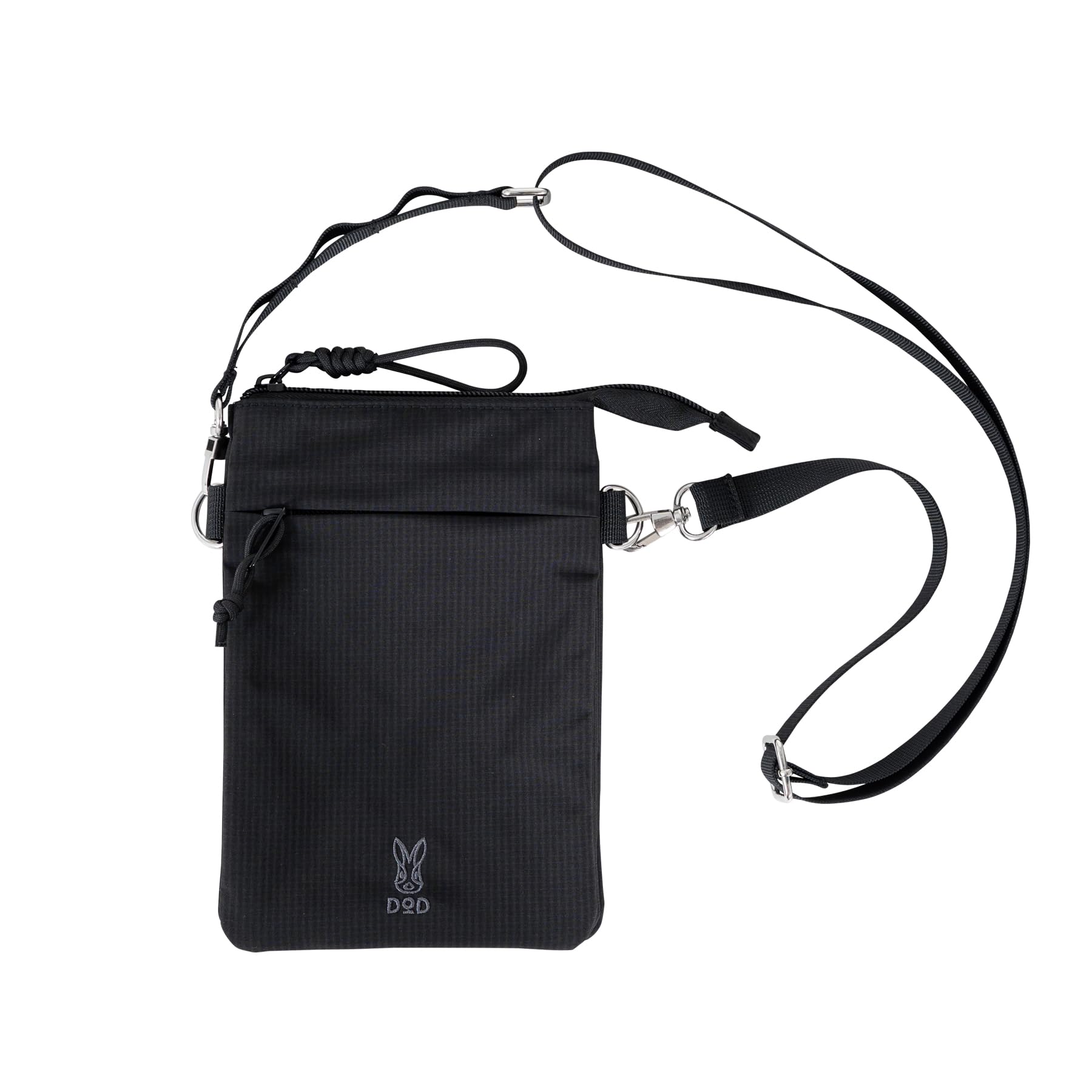 DOD(ディーオーディー)チョイサコー 撥水 スマホショルダー レディース ショルダーバッグ サコッシュ 斜めがけ ポシェット 縦型 軽量 財布 旅行 BA128-BK/IV KH