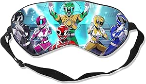 Amazon.com: Power Rangers Eye Mask, Super Smooth, Soft and Perfect ...