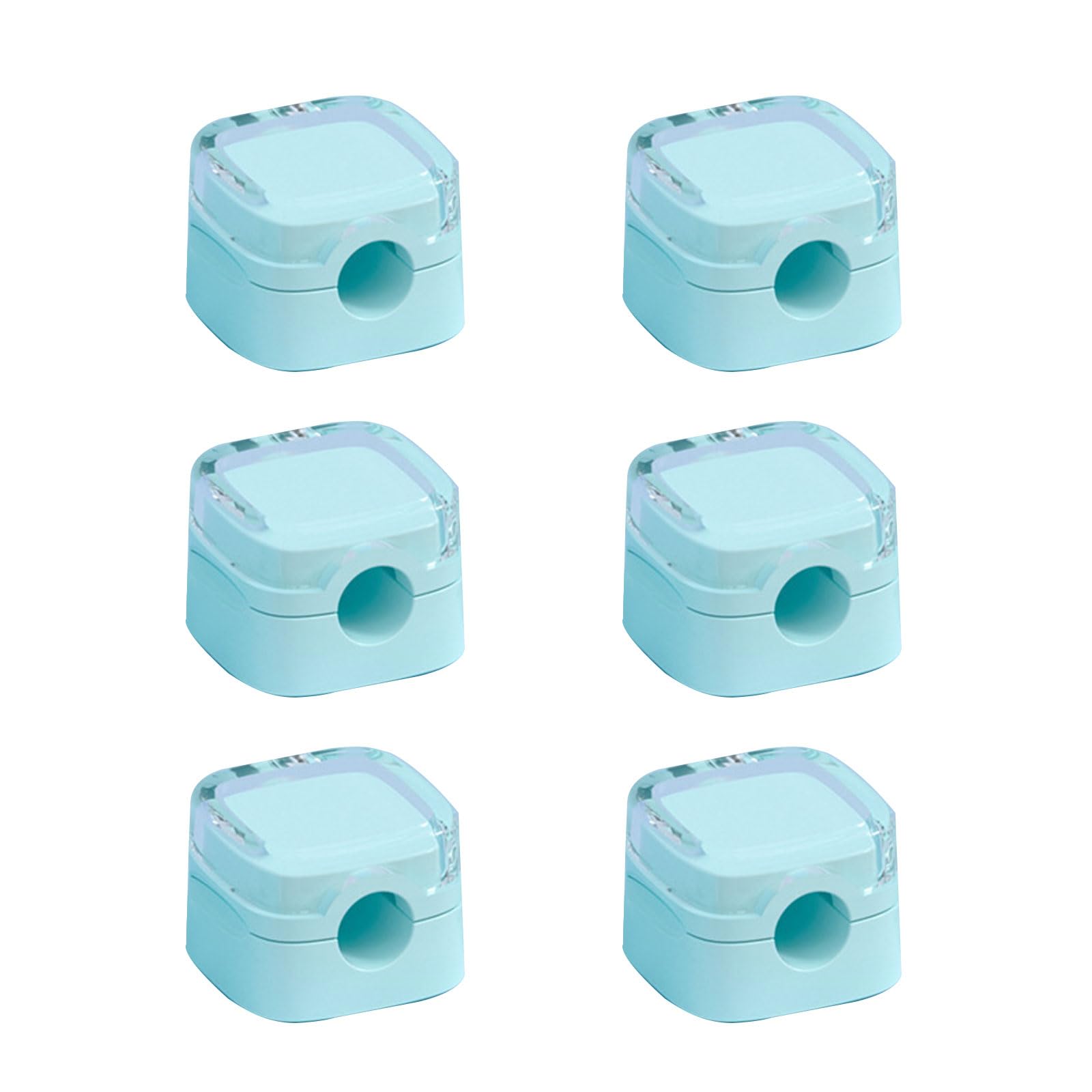 of 6 Cable Storage Solution Delicate Cable Winders Management Holder Cord Holder Cord Management Solution