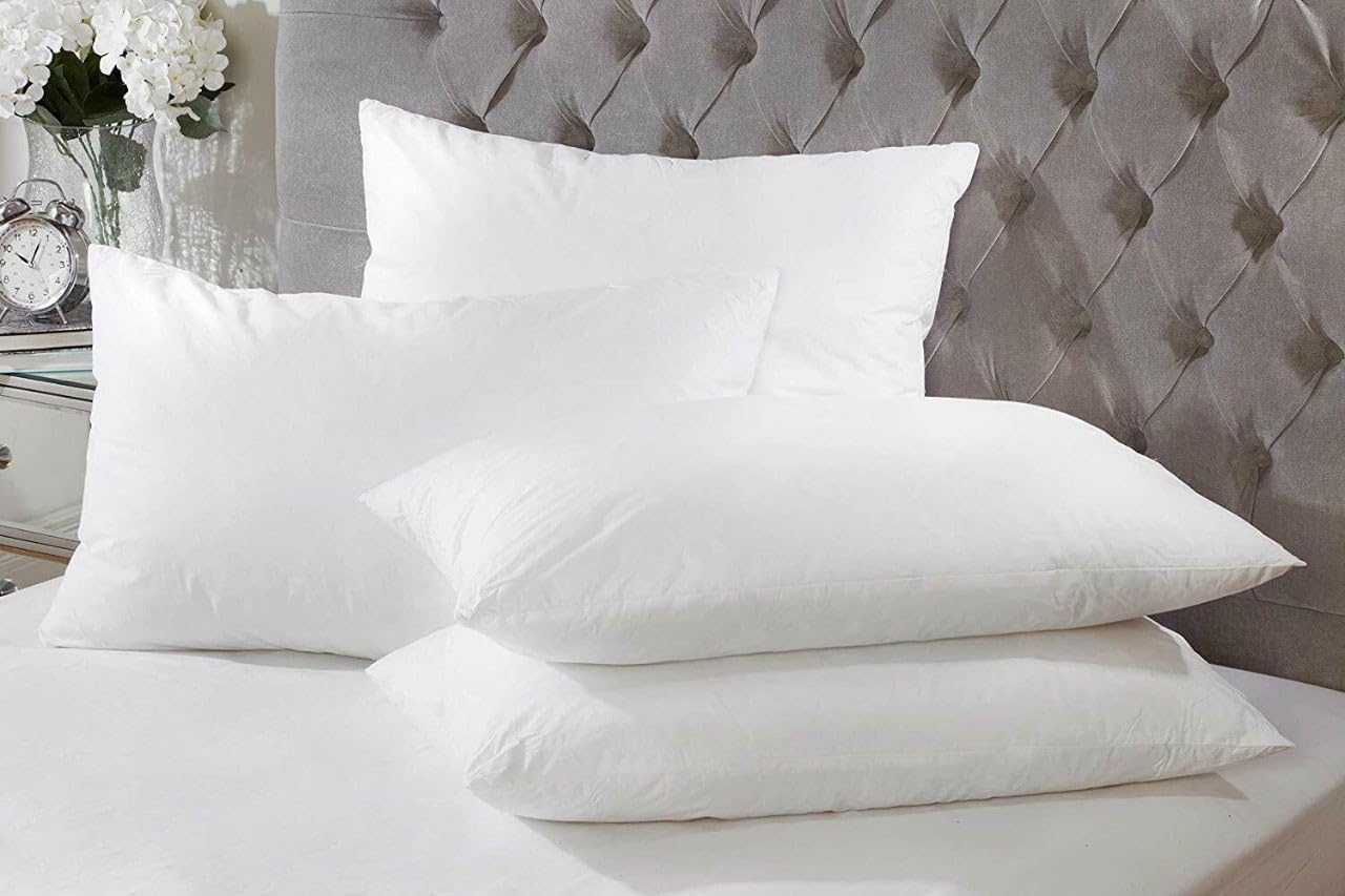 JDX Micro-Fiber Soft Sleeping Pillow Set of 4 (Size 16x24 inches) - Hotel Quality | Pillows Set of 4 | Takiya Micro-Fiber Sleeping Pillow | Soft Bed Pillow | 18012-4-16x24-picture-17
