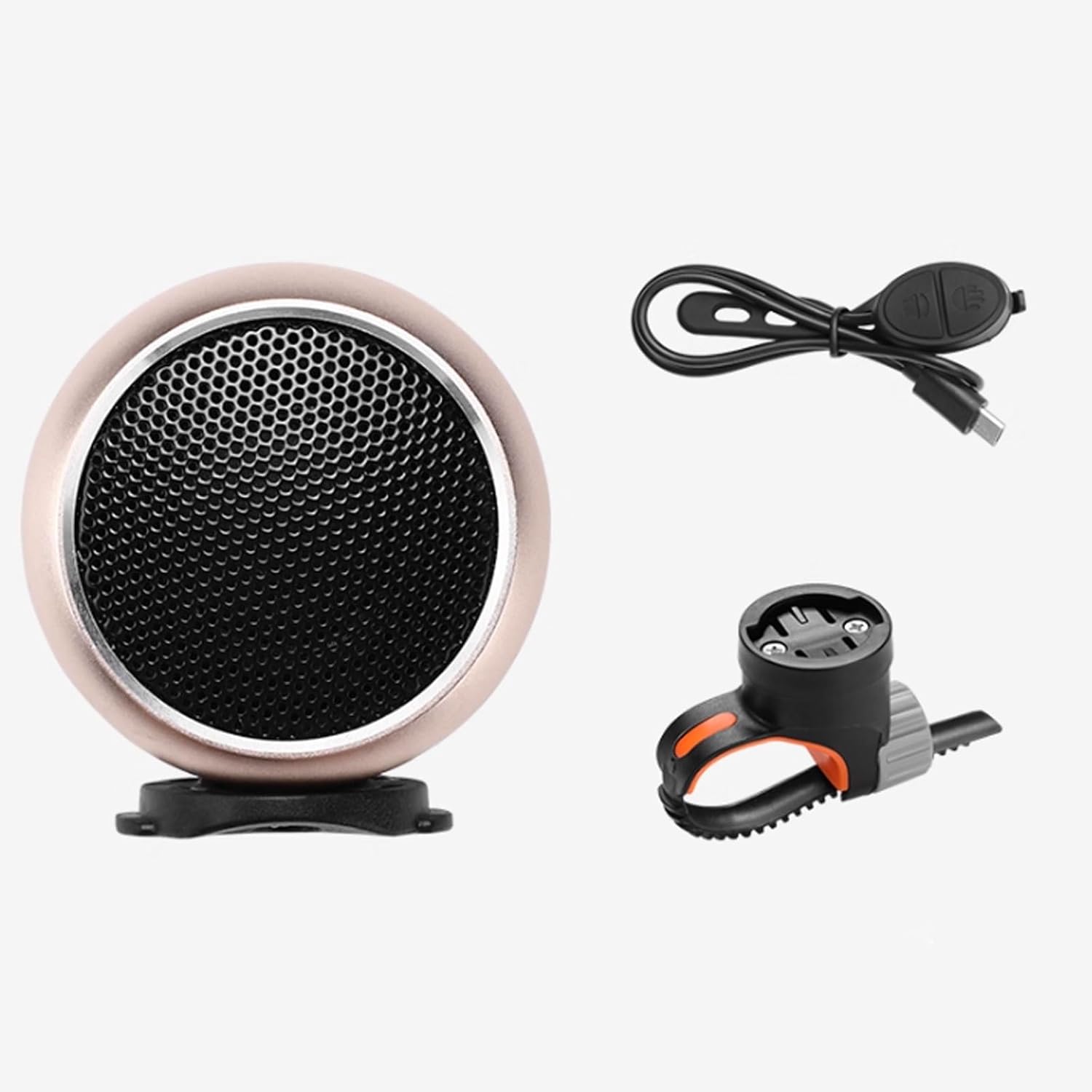 Compact Aluminum Alloy Bicycle Bell Road Mountain Bike Electric Horn Multifunctional Super Loud Bell Outdoor Cycling Easy Installation