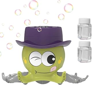 Bubble Machines Octopus - Bubble Blower Machine, Bubble Marker Kids 1000+ Bubbles/min, Bubble Blower for Indoor & Outdoor Birthday Party Mona43henry