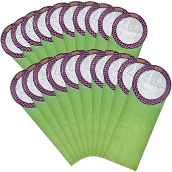 20-Pack Vacuum Bags For ProTeam, Windsor, Perfect, Sandia 6 Qt Backpack Vacuums (Model 100431)