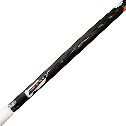 Miniatura 7 de Raqueta de tenis con raquetas de tenis preencordadas de 27 pulgadas para entrenamiento de estudiantes principiantes, mango cómodo, sin bolsa