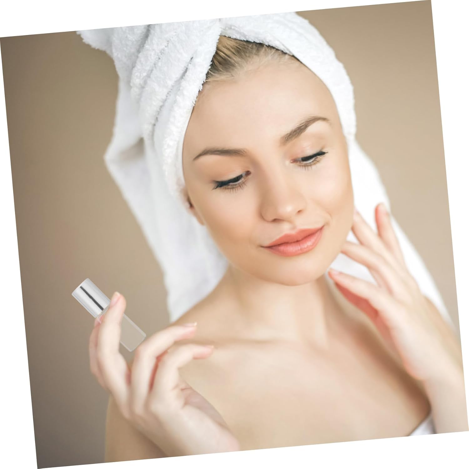 10pcs Glass Roller Bottles for Essential Oils Aromatherapy and Cosmetics Leakproof Refillable Travel Containers with Smooth Precision Roller Balls for ApplicationNO.4660