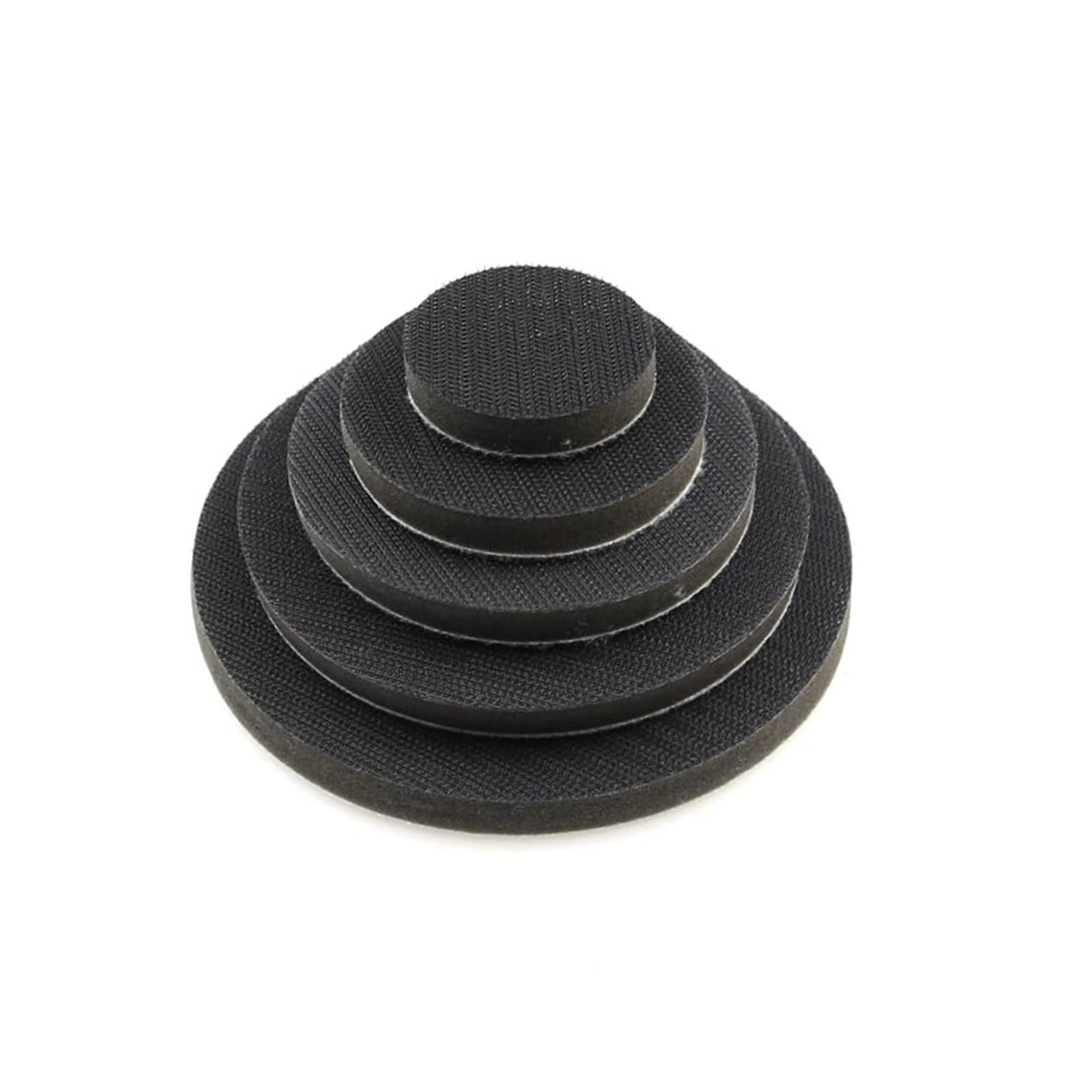 Disco amortiguador de esponja de gancho y bucle de 5 uds 2 "-7" for almohadilla de respaldo de lijadora de aire(7 inch 180mm)