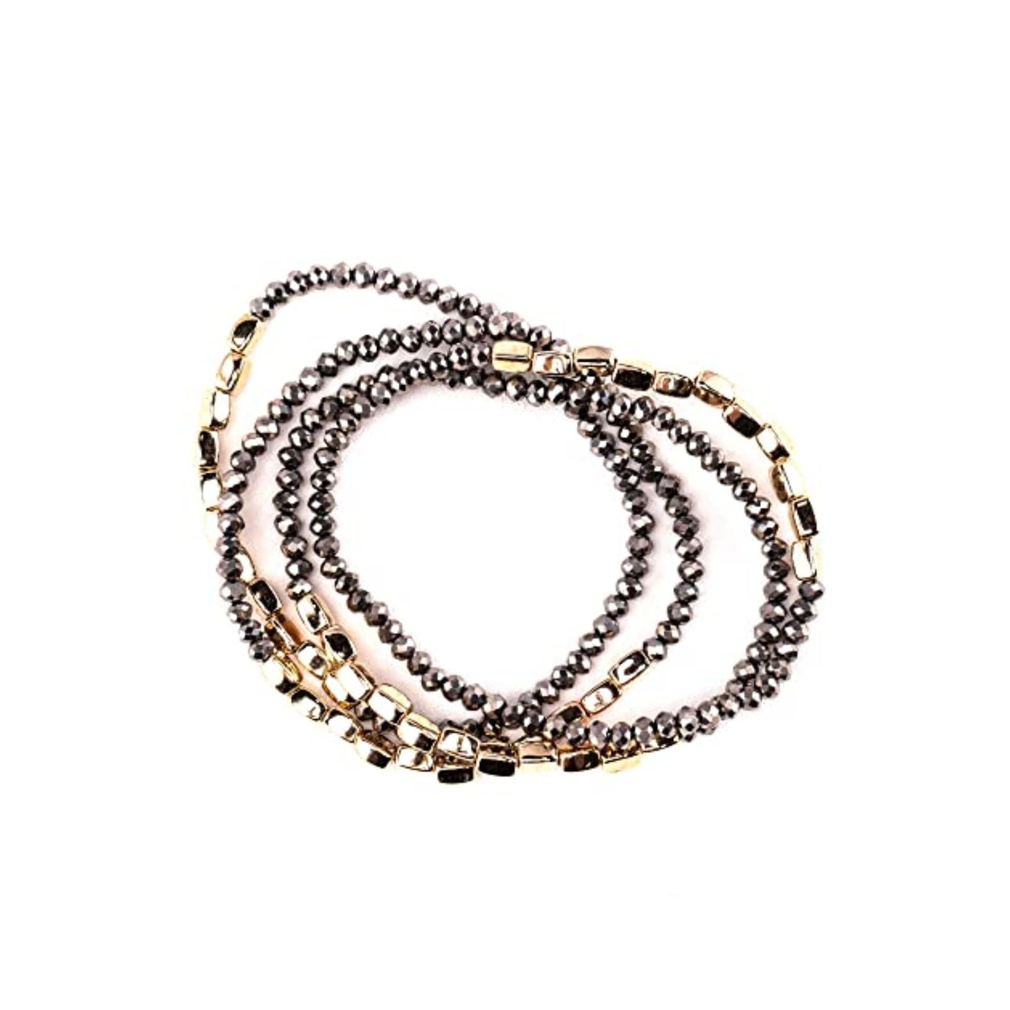 Olivia Welles Radiant Beaded Bracelets - Stackable Stretch Bracelet for Women - Exquisite Craftsmanship for Every Fashion Moment or Event
