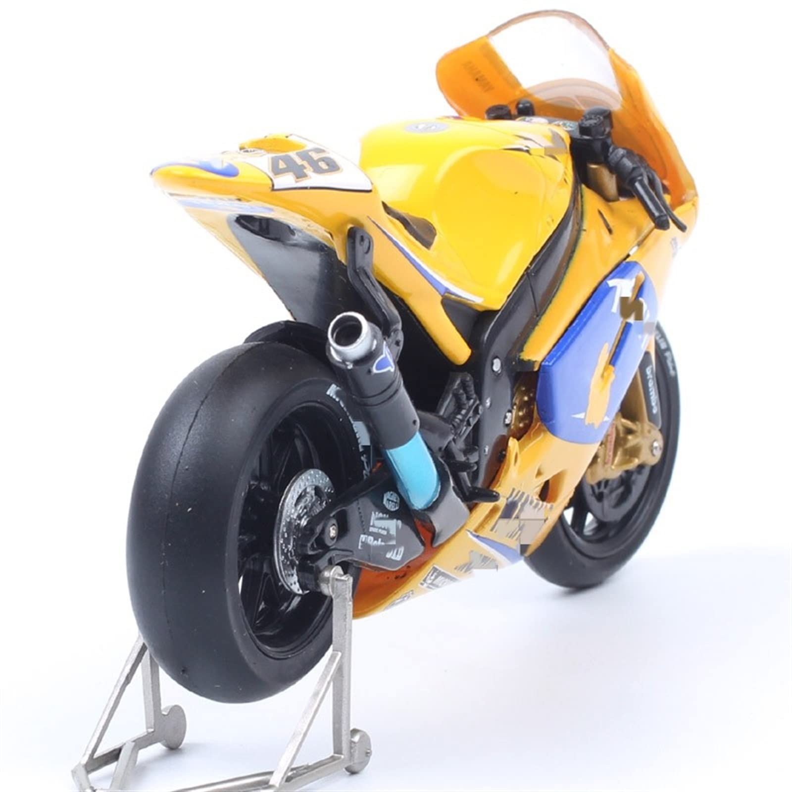 Amazon.co.jp: Fits Yamaha YZR M1 2006 Rider #7 Carlos Checa 1/18