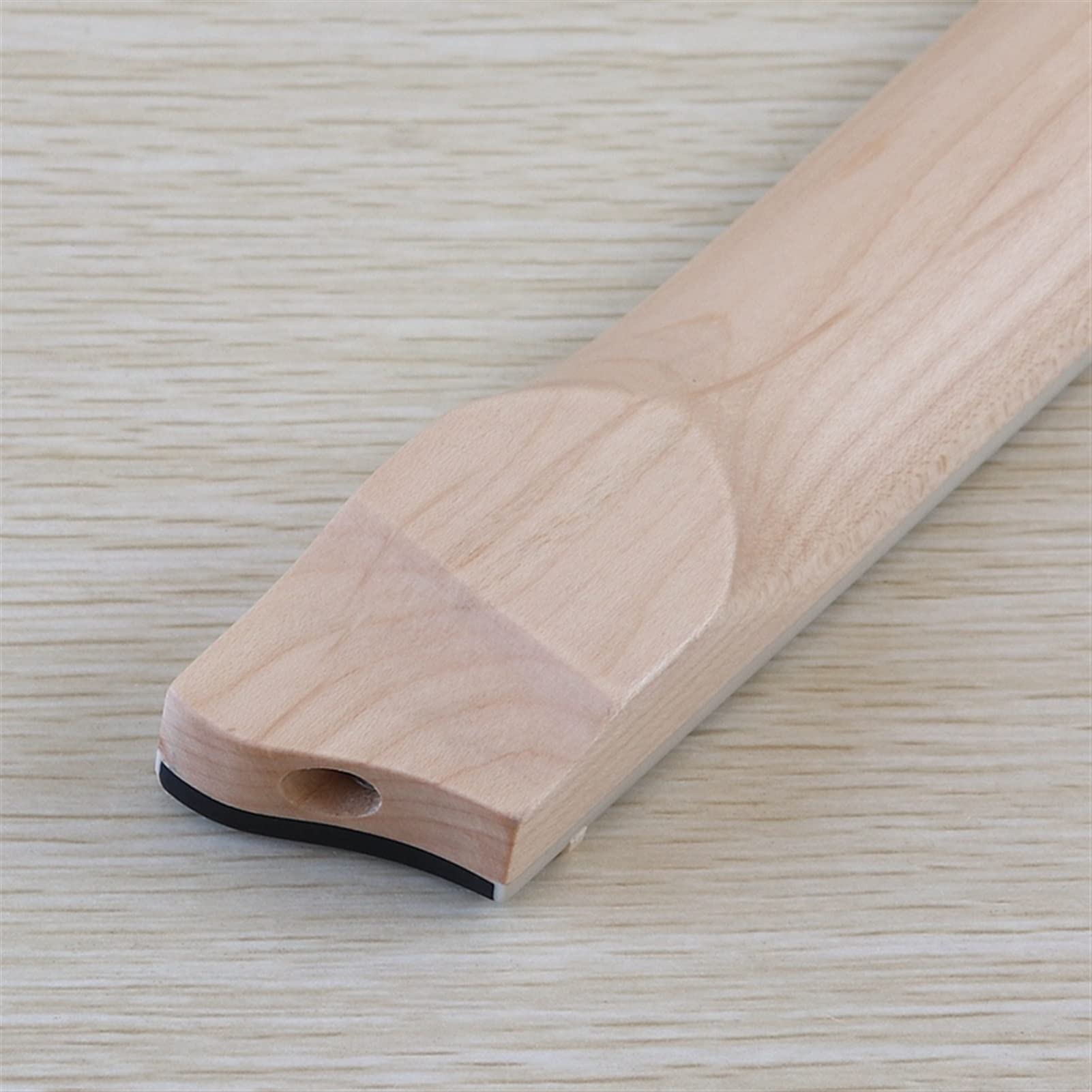 FLFL Negozio della Chitarra del Collo della Chitarra Elettrica Senza Testa Senza Testa 24 Frets Larghezza Naturale 5.6 Cm Manico Chitarra incompiuto
