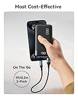 Vista 7 de INIU Cable USB C a USB C, cable de carga rápida de 240 W, cable de carga tipo C trenzado, cable de carga de teléfono USBC para iPhone 17, 16 Pro