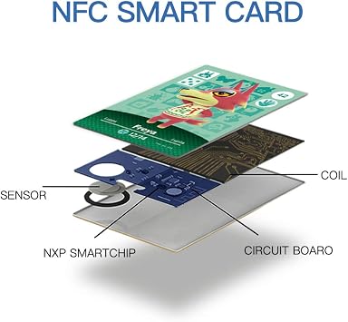 100pcs NFC Mini Animal Cards with Storage Box