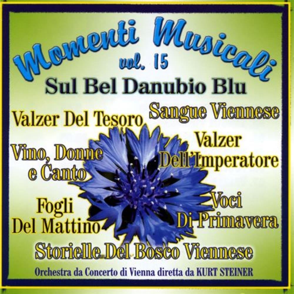 Orch. Di Vienna K. Steiner CD Momenti Musicali Vol 15 Sul Bel Danubio Blu Sigill