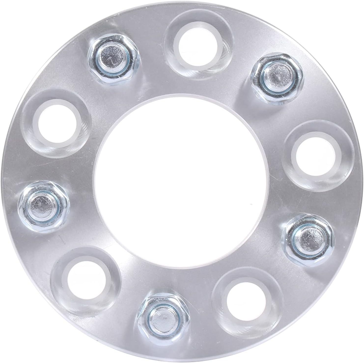 LSAILON 2pcs 5 Lug Wheel spacers 1" 5x4.5 5X114.3mm 12x1.5 Studs 71.6mm Silver Wheel Spacers fit for 1995-2000 for Avenger 1987-1999 for Caravan 1987-2010 for Grand for Caravan
