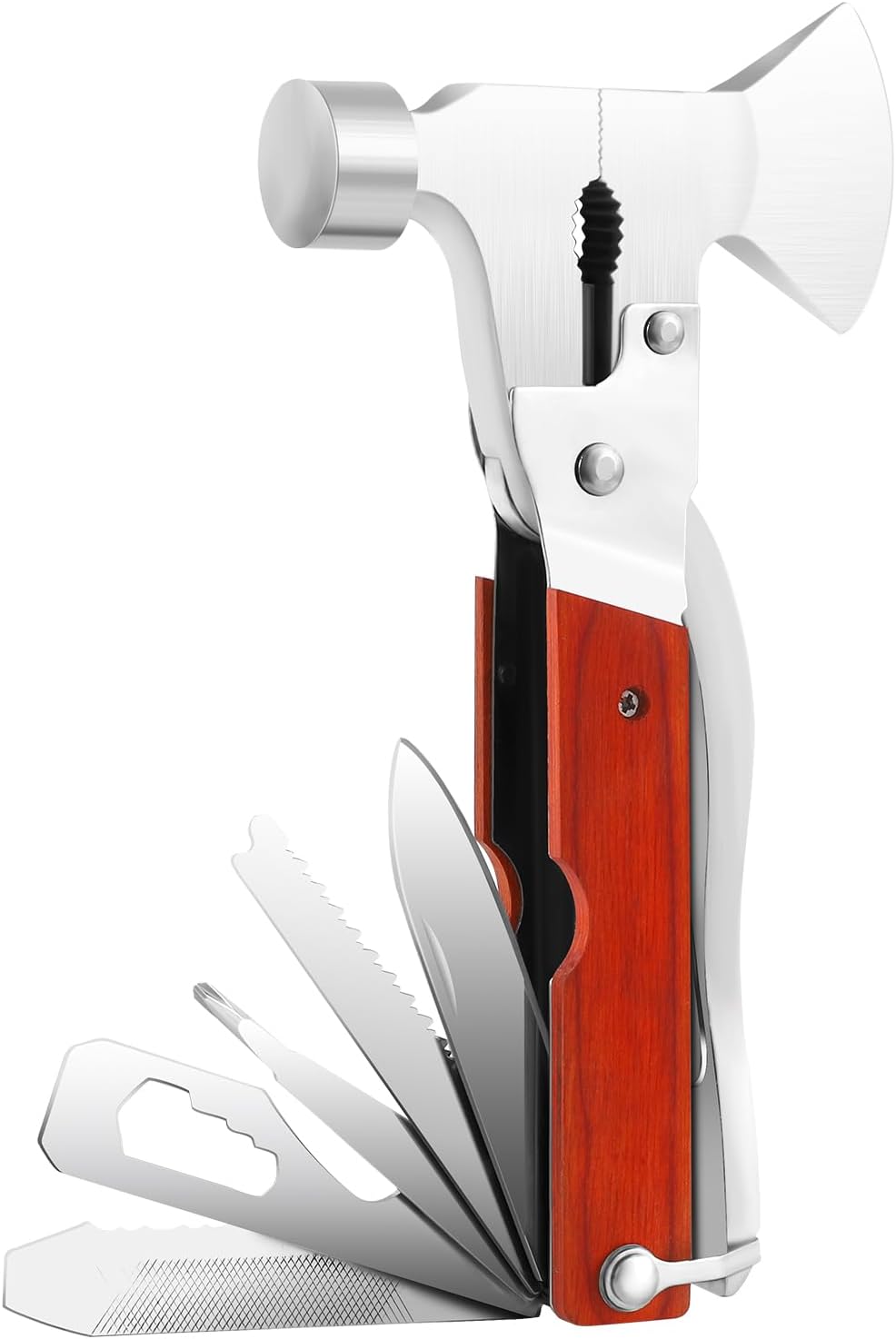 16-in-1 Multi-Purpose Camping Multi-Tool: Hammers, Pliers & More 16-in-1 Multi-Purpose Camping Multi-Tool: Hammers, Pliers & More