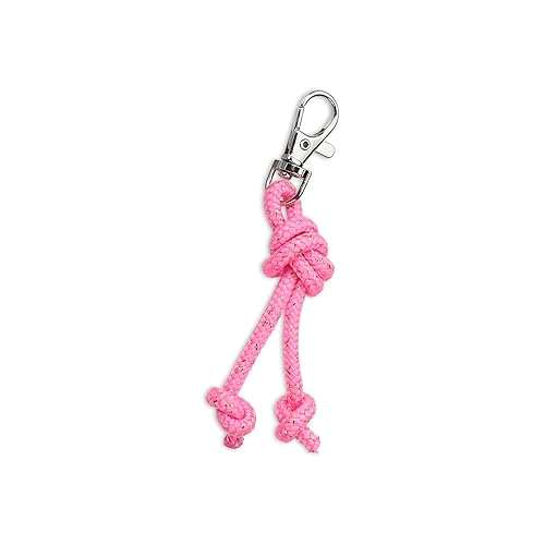DRUNA Indigo Rhythmic Gymnastics Rope Keychain | Sparkling Lurex |