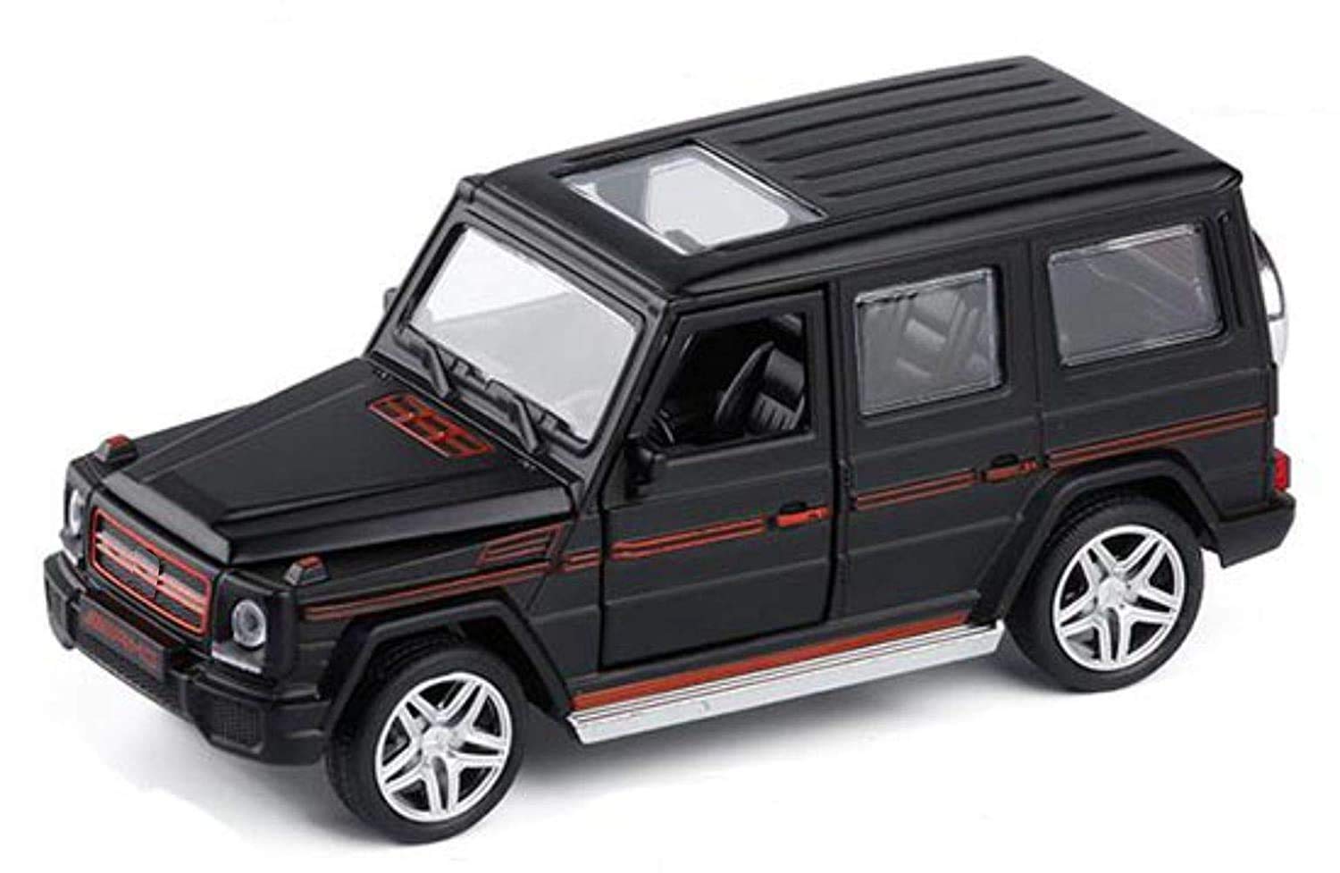 1:32 Diecast Metal Pullback Toy car with Openable Doors & Light, Music Boys car for Kids Best Toys Gifts Toys for Kids 3 Years Boys Girls,Mercedes G-65.
