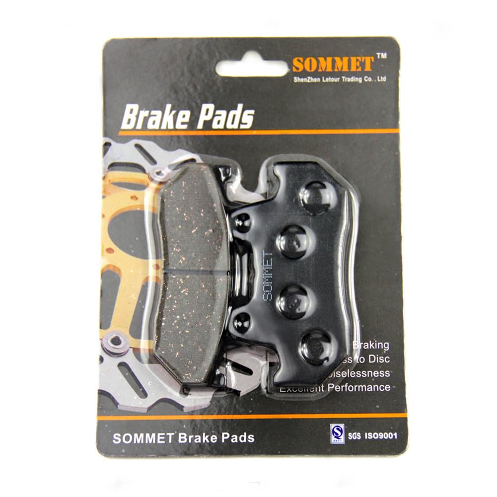 Brembo Bremsbeläge Vorne – Passend Für Honda Shadow 600, Transalp 600, Dominator 650 Uvm. (Carbon-Keramik-Mischung)