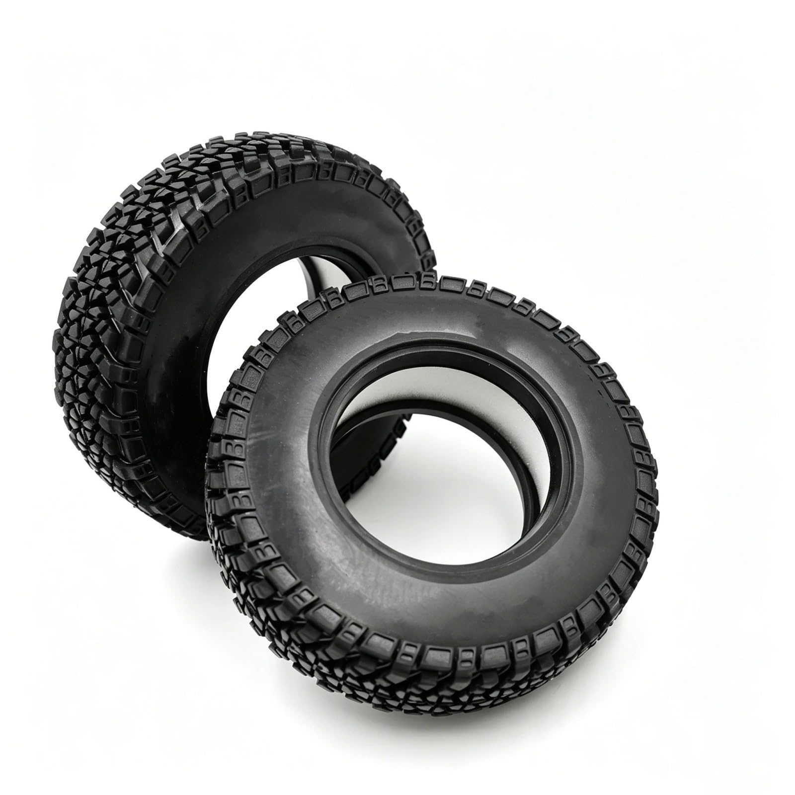 Accessori Modellismo RC Pneumatici Da 1.9 Pollici 95mm 2 Pezzi In Gomma Per Traxxas Per TRX4 Per Defender Per AXIAL Per SCX10 D90 Per Camel Cup Per Capra 1/10 RC Parti Automobili