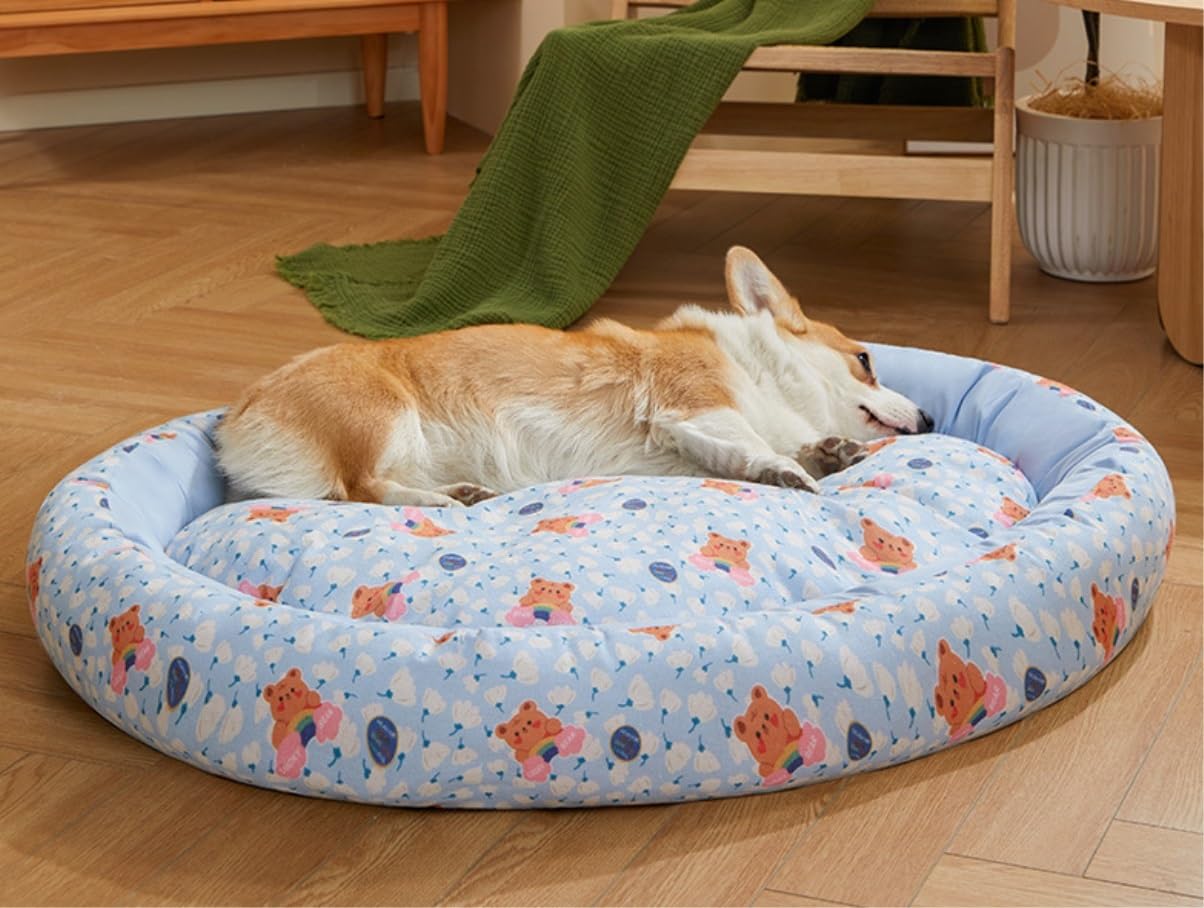 Katzenbett Haustierbett Kleines Haustierbett, Katzenbetten Für Hauskatzen, Beruhigende Haustierbetten, Niedliche, Moderne Betten Mit Plüsch Und Rutschfester Unterseite Hundesofa Schlafen ( Color : B ,