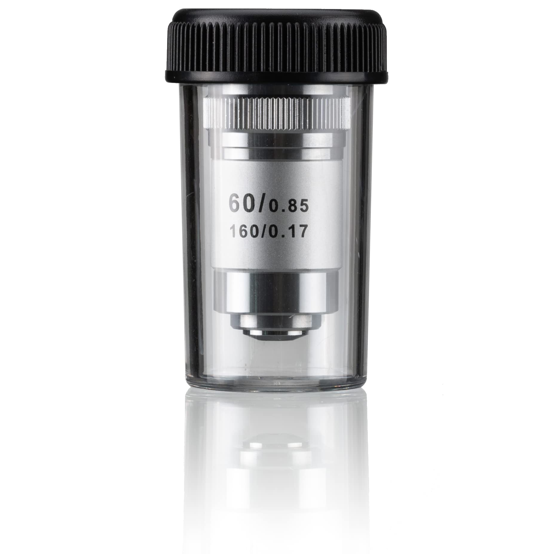 Bresser Mikroskop Objektiv DIN-60x, achromatisch für DIN/RMS Gewinde