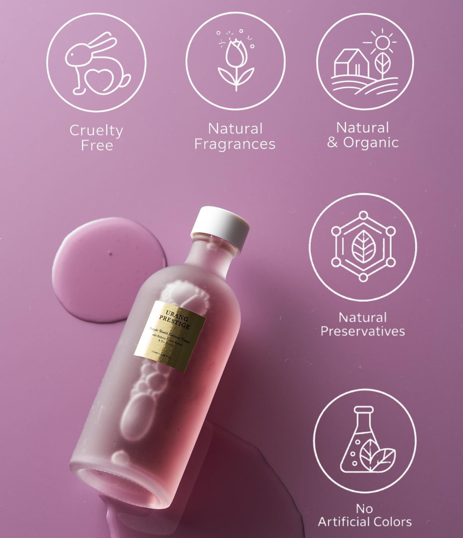 Amazon.com: URANG Prestige Purple Shield Essence Toner – Premium K 