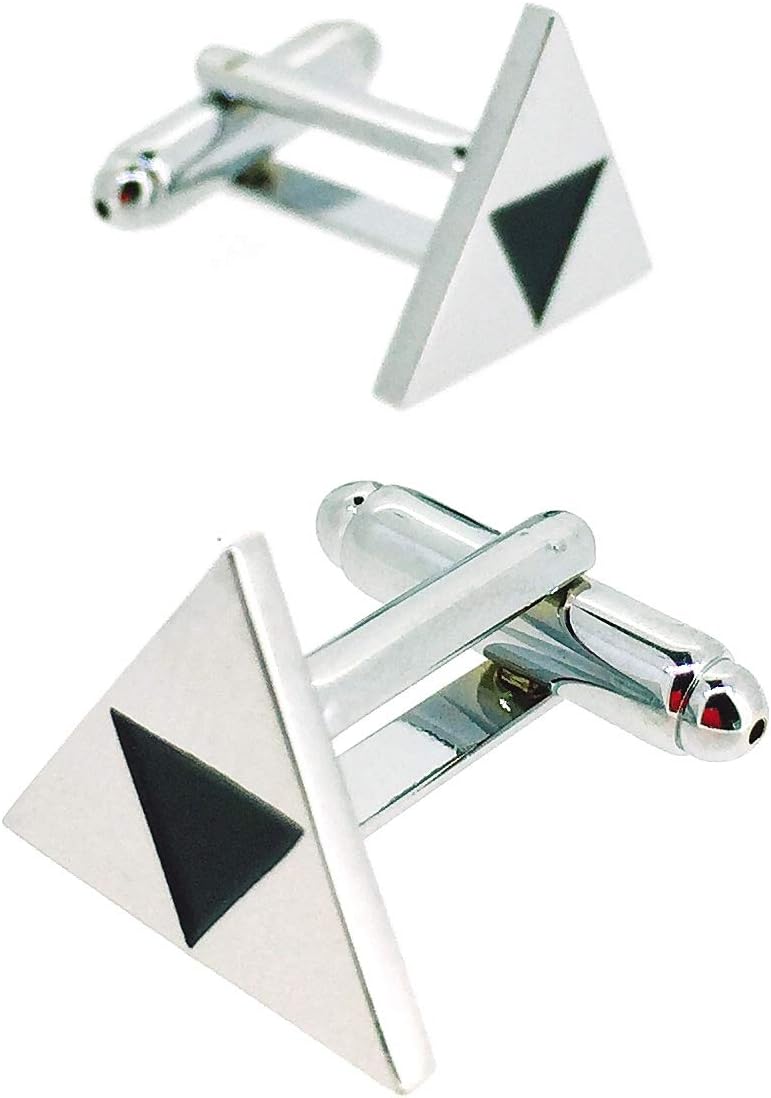 Cufflinks For Men's The Triforce Zelda Steel Colour | Original Cufflinks For Shirts | For Men and Boys | Gifts For Weddings, Communions, Baptisms and Other Events