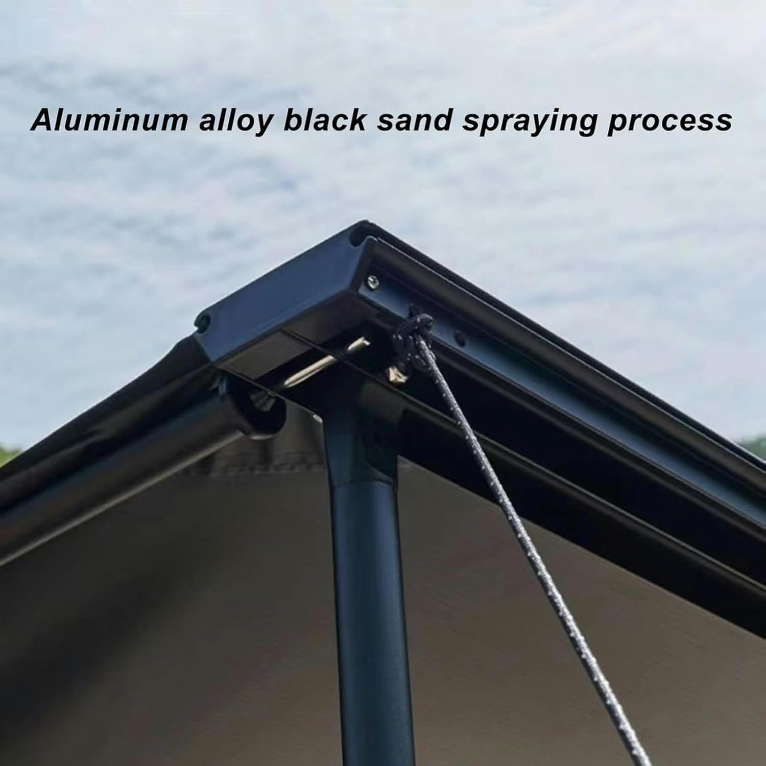 AMNOOL Ceiling Tent, SUV, Truck, Vehicle, Roof Awning, Removable Tent, UV50+shelter, SUV Shadow, Outdoor Camping Trips (Size: 6.6 * 8.2ft)