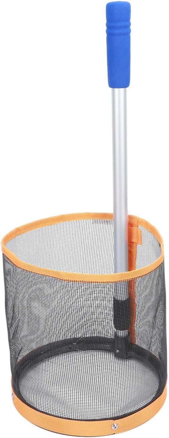 POPETPOP Telescopic Pingpong Ball Picker Large Capacity Portable Ball Retrieval Net for Easy Storage and Collection for Table Tennis Training and Practice